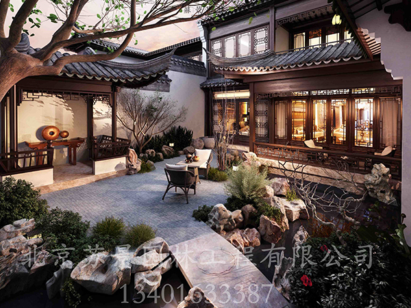 1别墅庭院及私家花园